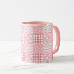 Caneca Texturas Rosa
