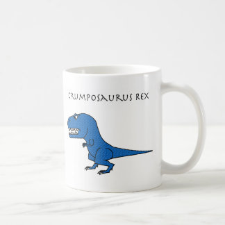 Caneca Textured azul de Grumposaurus Rex