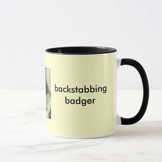 Caneca texugo backstabbing (Direita)