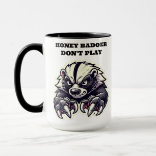 Caneca Texugo Não Brinca