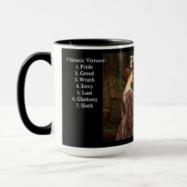 Caneca The 7 Satanic Virtues: Pride