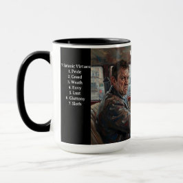 Caneca The 7 Satanic Virtues: Wrath