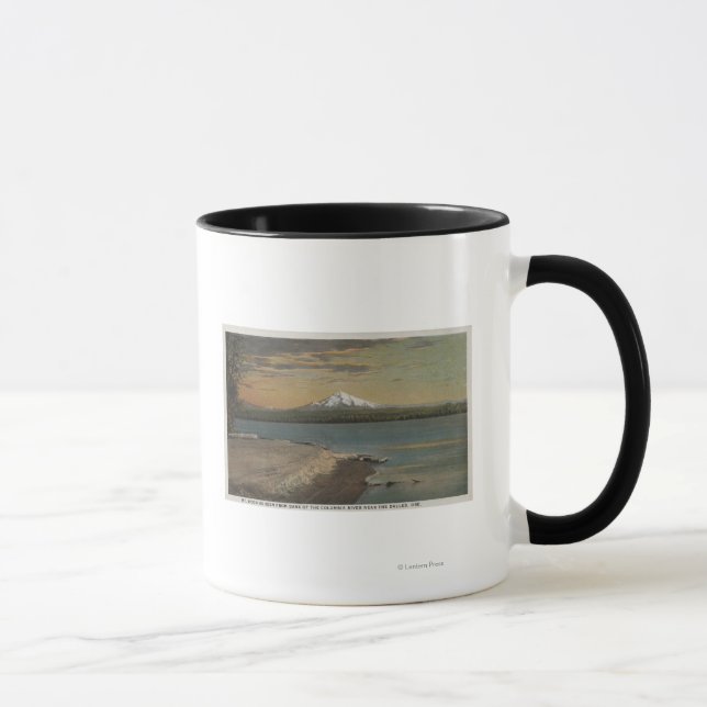 Caneca The Dalles, Oregon - Mt. Hood do Columbia Rive (Direita)