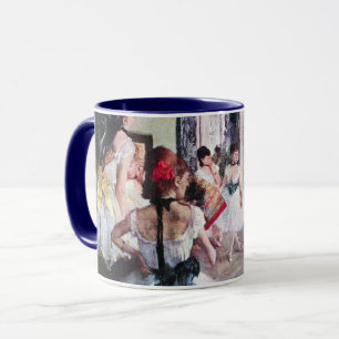 Caneca The Dance Class por Edgar Degas, Balé Art
