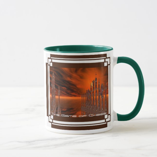 Caneca The Game da xadrez (Direita)