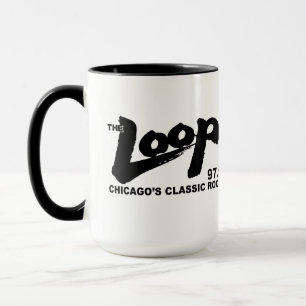 Caneca The Loop 97.9 FM Chicago Classic Rock v2