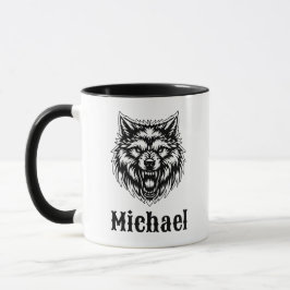 Caneca The Wolf Personalized Coffee Cup