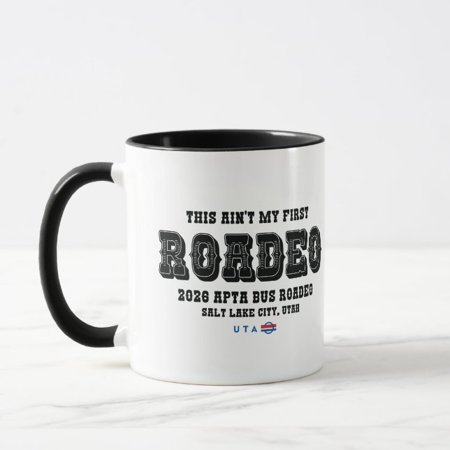 Caneca This Ain't My First Roadeo (Esquerda)