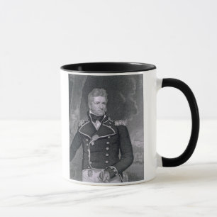 Caneca Thomas Macdonough (1783-1825) gravado por John B.