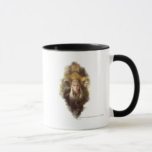 Caneca Thranduil, LEGOLAS GREENLEAF™, & TAURIEL™ Grá
