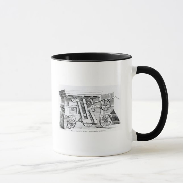 Caneca Threshing combinado patente de Garrett e de filhos (Direita)