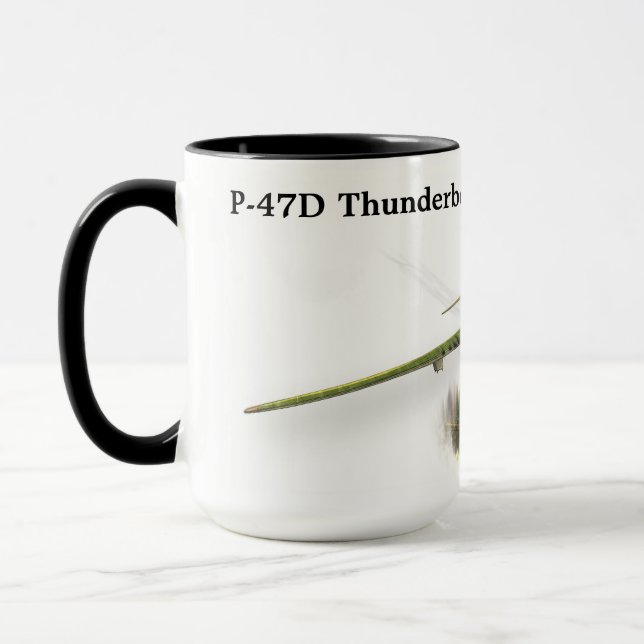 Caneca Thunderbolt P-47D (Esquerda)