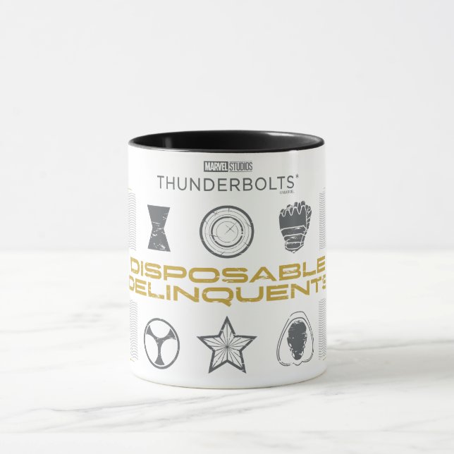 Caneca Thunderbolts* | Delinquentes descartáveis (Centro)