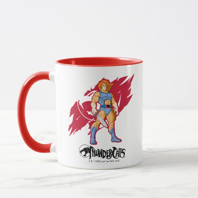 Caneca ThunderCats | Lion-O Character Graphic (Esquerda)