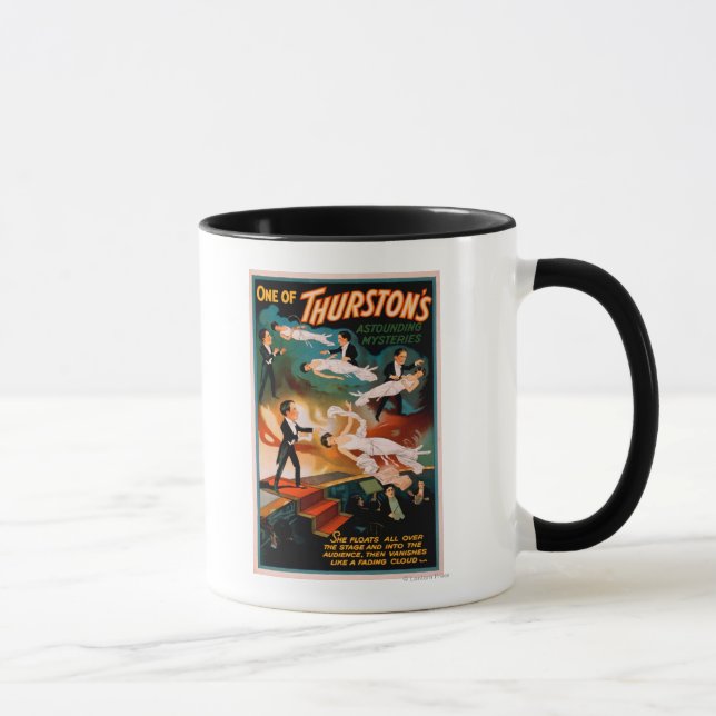 Caneca Thürston's Surpreendentes Mistérios Magic Poster (Direita)