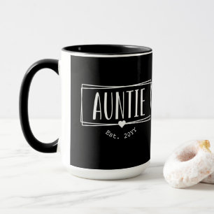 Caneca Tia Est. A tia personalizada estabeleceu novos pre