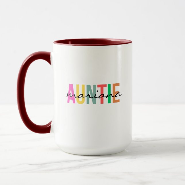 Caneca Tia Personalizada (Esquerda)