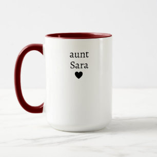 Caneca Tia Personalizada Divertida