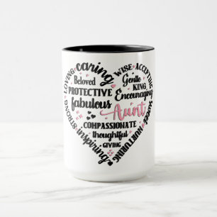 Caneca Tia Querida Fofa