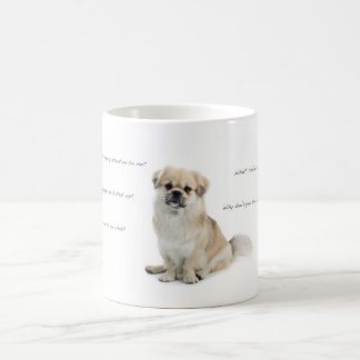 Caneca tibetana do Spaniel