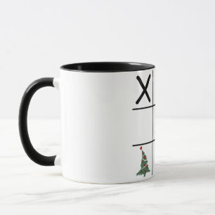 Caneca Tic Tac Toe Natal