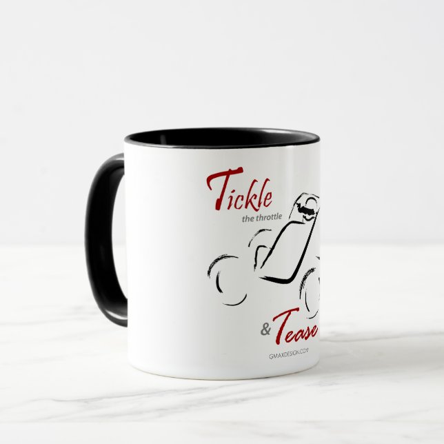 Caneca Tickle & Tease Sprintcar (Frente Esquerda)