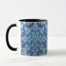 Tie-Dye Mug - Blue Mandala