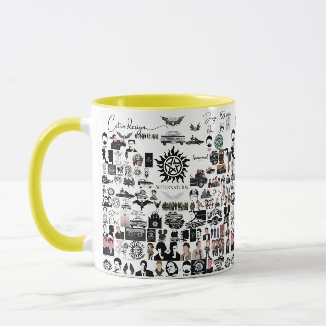 Caneca Tigela Supernatural  (Esquerda)