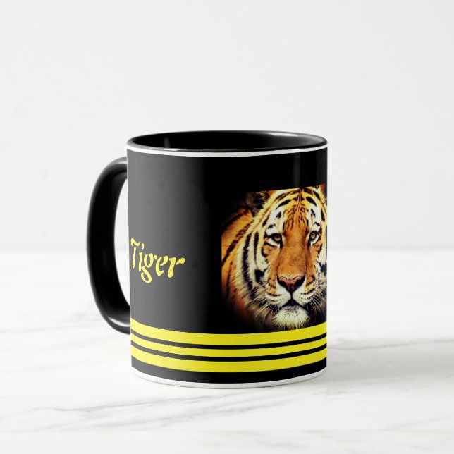 Caneca Tiger：Mug (Frente Esquerda)