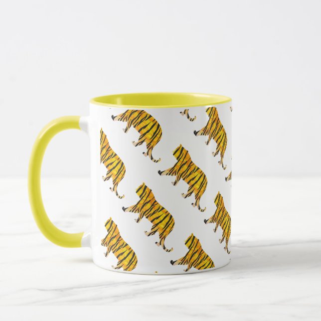 Caneca Tiger preto e laranja (Esquerda)