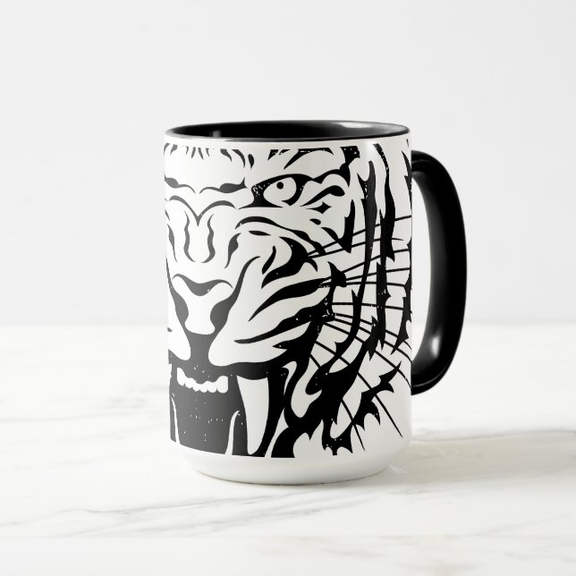 Caneca Tigre de Corda (Frente Esquerda)