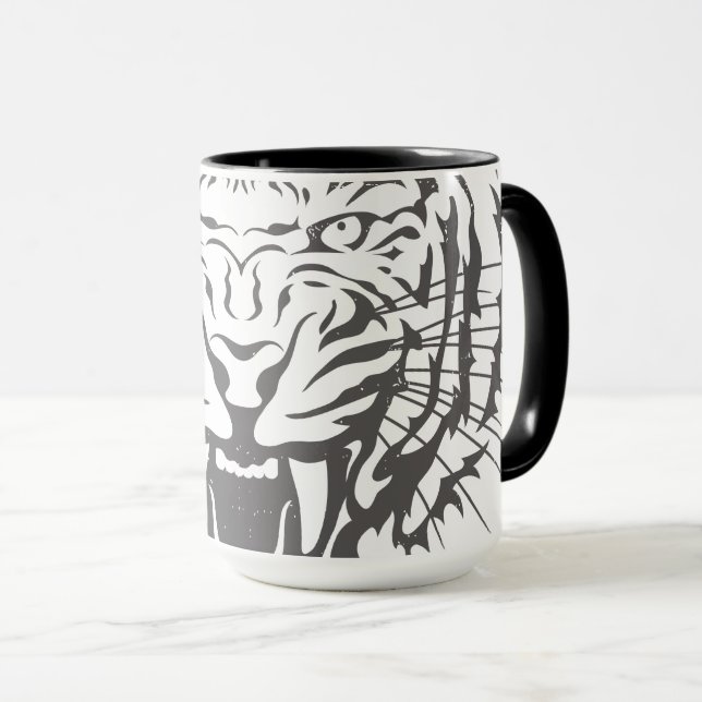 Caneca Tigre de Corda (Frente Esquerda)