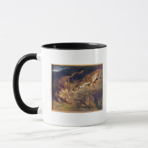 Caneca Tigre e leão