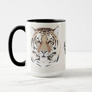 Caneca Tigre, face de tigre, símbolo de 2022