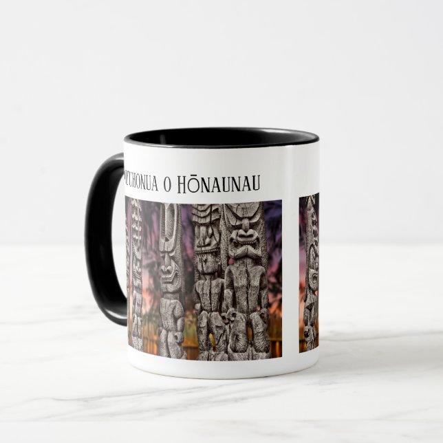 Caneca Tiki Council, Big Island, Hawai, Mug (Frente Esquerda)