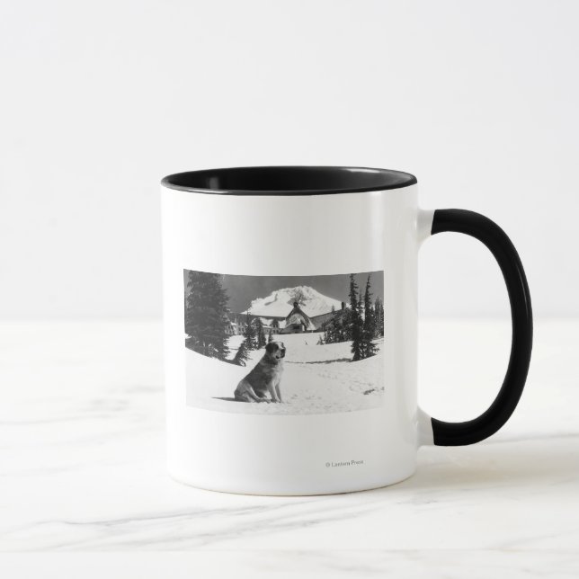 Caneca Timberline Lodge e "Lady" o dono (Direita)