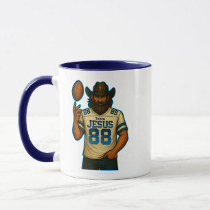 Caneca Time JESUS Futebol 88 - Cristão