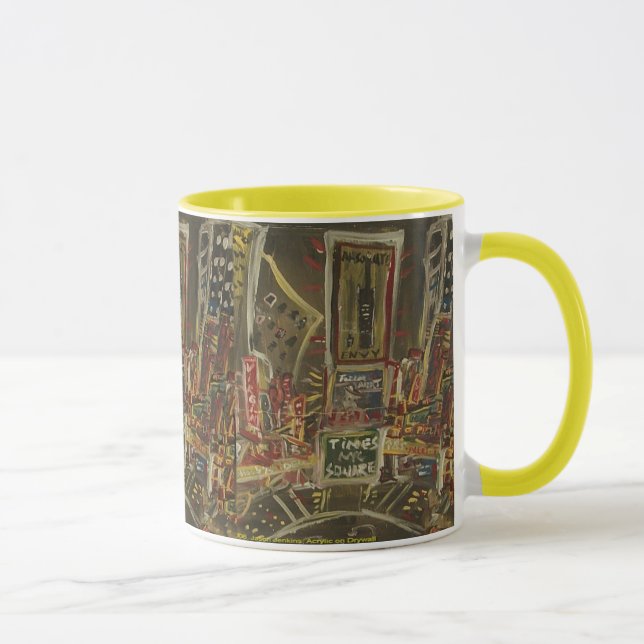 Caneca times square rachado (Direita)