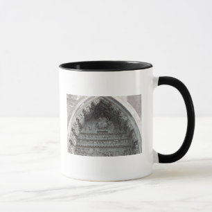Caneca Tímpano do portal esquerdo