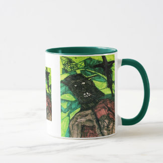 Caneca tinta de ladrão de túmulos
