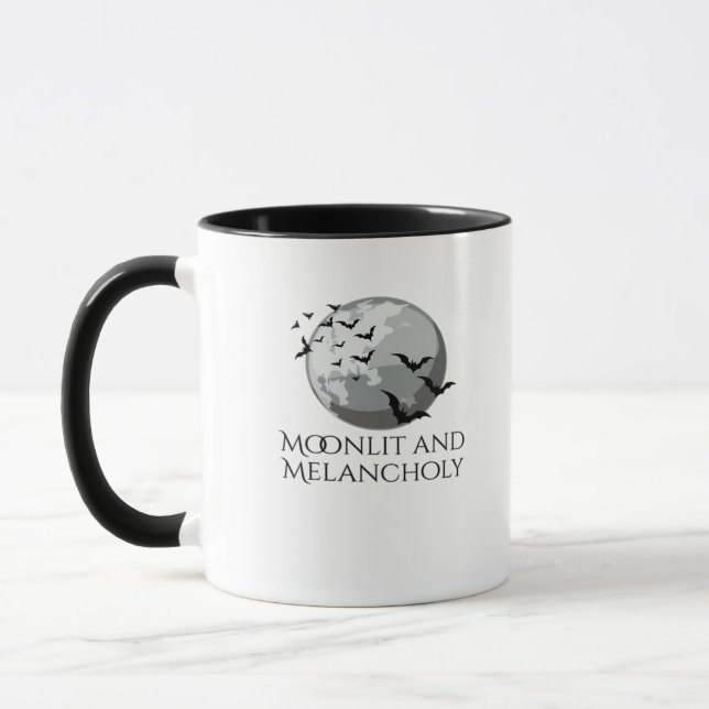 Caneca Tinta Whimsigoth - Florestas Místicas, Luas Magica (Esquerda)