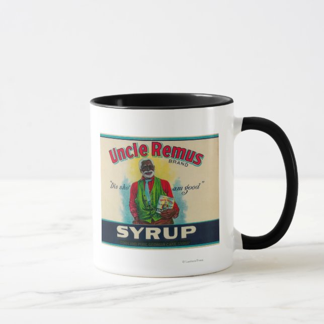 Caneca Tio Remus Syrup LabelCairo, GA (Direita)