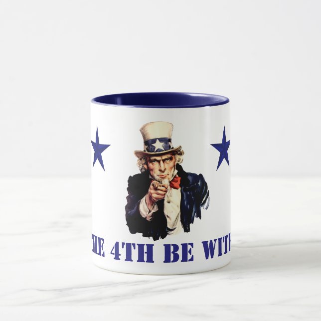 Caneca Tio Sam 4 de julho (Centro)