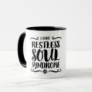 Caneca Típica da Síndrome das Almas Inquietas Hippie