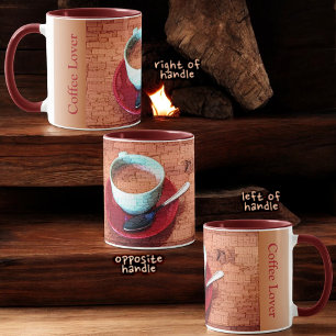 Caneca Tipografia da Coluna de Taça Personalizada em Nuve