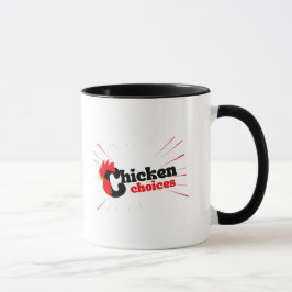 Caneca Tipografia de frango