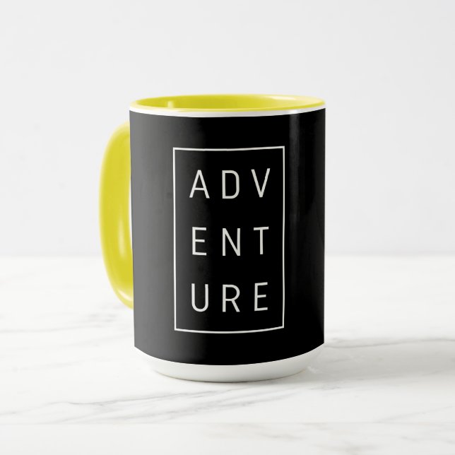 Caneca Tipografia de risco (Frente Esquerda)