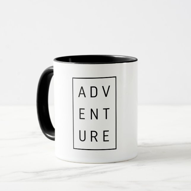 Caneca Tipografia de risco (Frente Esquerda)