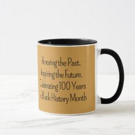 Caneca Tipografia Personalizada Celebrando 100 Anos