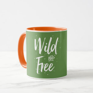 Caneca Tipografia Selvagem E Livre